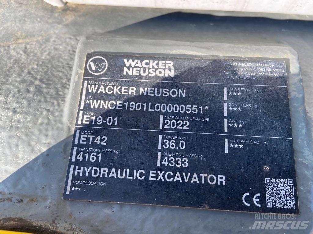 Wacker Neuson ET42 Bagri goseničarji