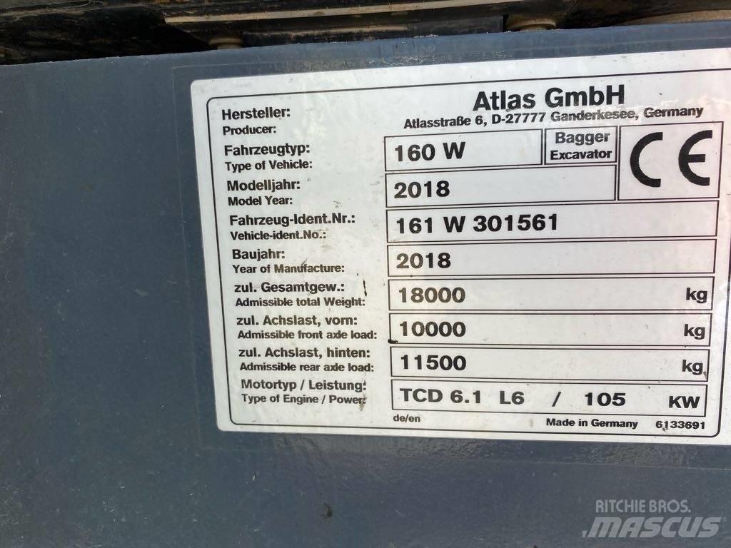 Altas 160 W Bagri na kolesih