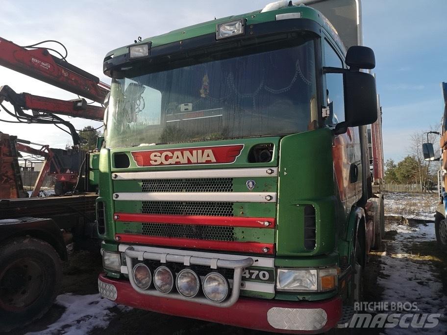 Scania 124 Tovornjaki z žerjavom