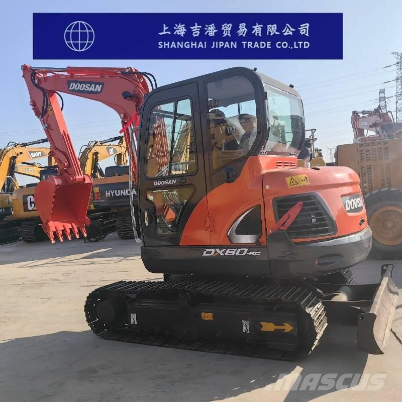 Doosan DX 60-9C Mini bagri <7t