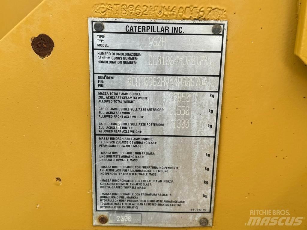 CAT 962H Kolesni nakladalci
