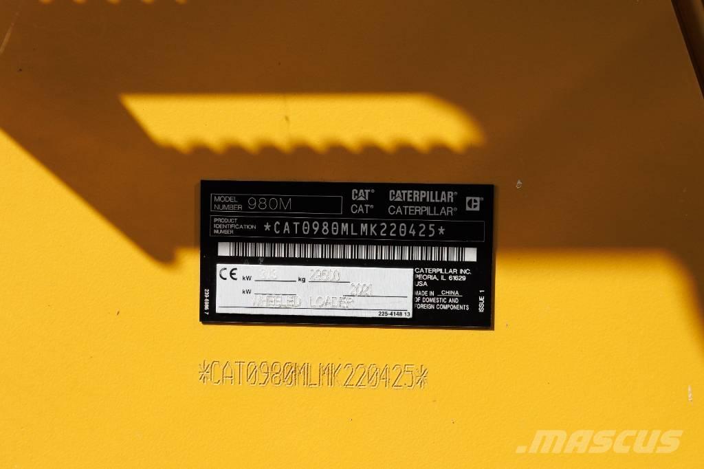 CAT 980 M Kolesni nakladalci