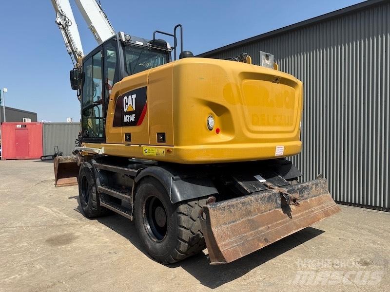 CAT M314F Bagri na kolesih