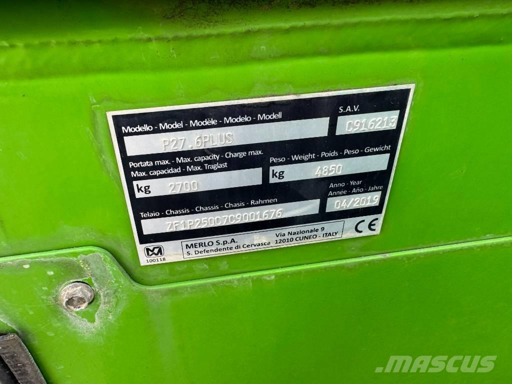 Merlo P27.6 Plus Teleskopski viličarji