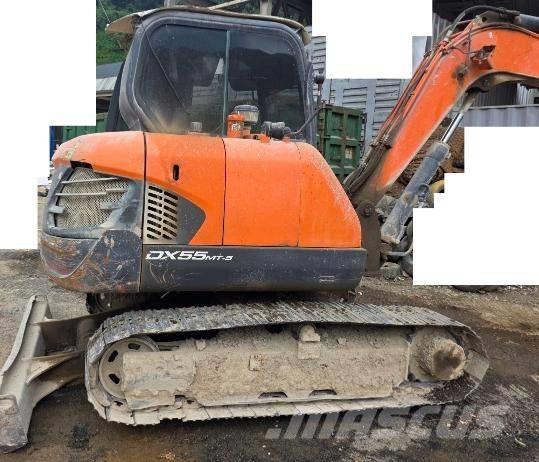 Doosan DX55 Mini bagri <7t