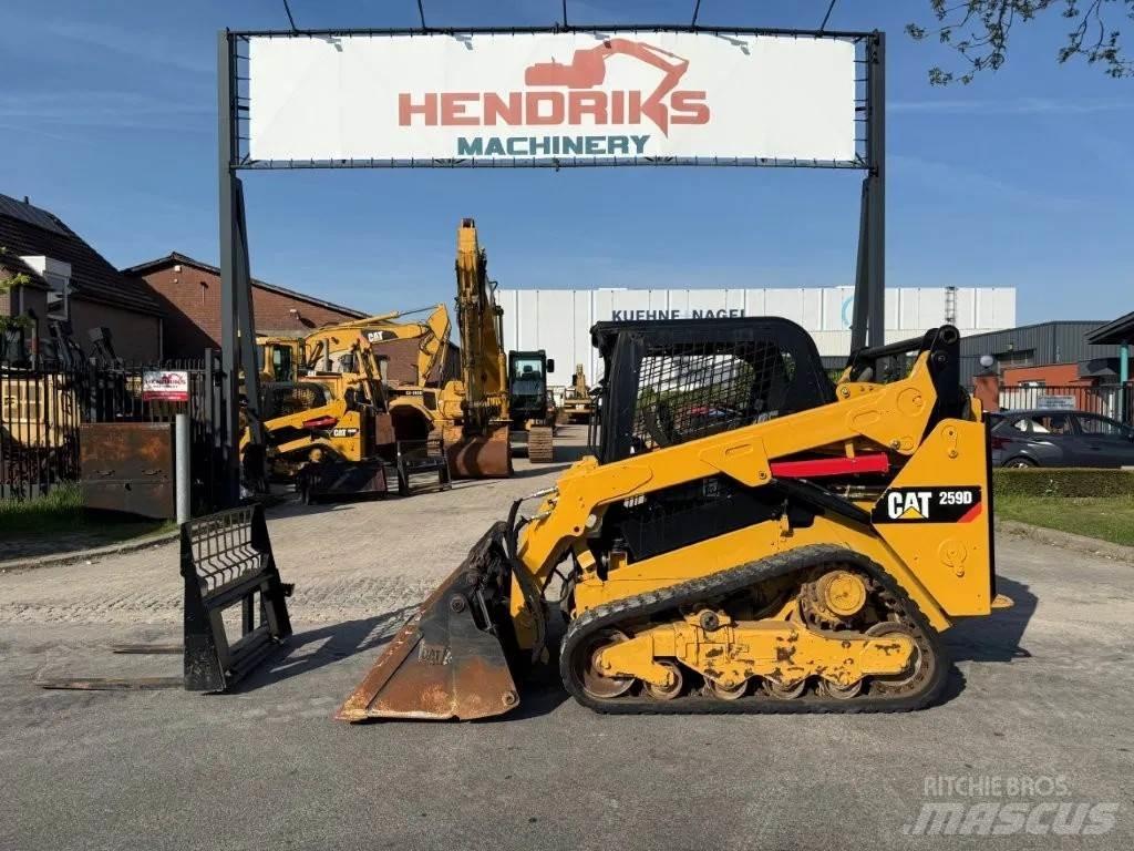 CAT 259D Skid steer mini nakladalci