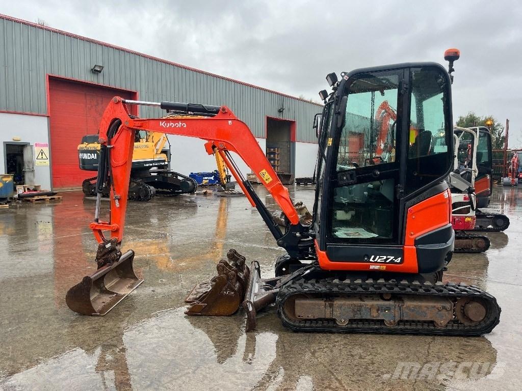 Kubota U 27-4 Mini bagri <7t