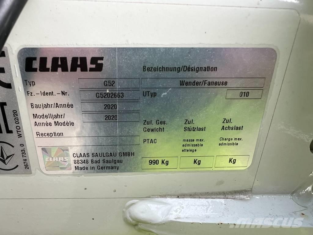 CLAAS Volto 700 Obračalniki in zgrabljalniki
