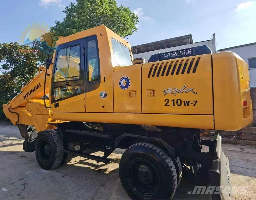 Hyundai R210w-7 Bagri na kolesih
