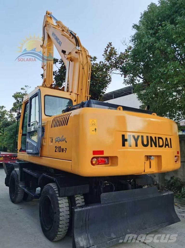 Hyundai R210w-7 Bagri na kolesih