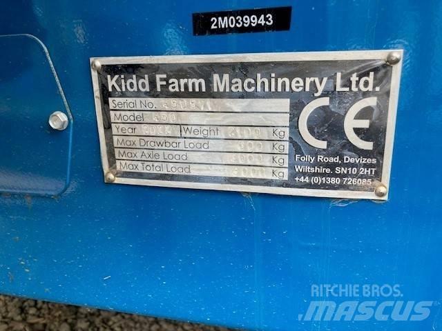  KIDD 450T Rezač za bale, oprema za rezanje in odvijanje bal