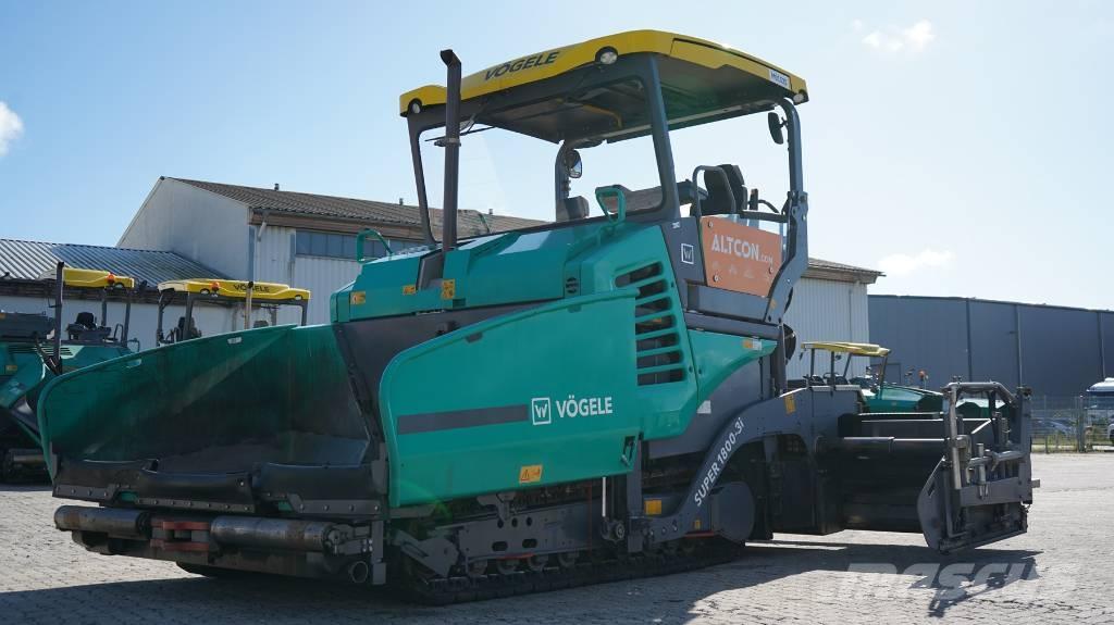 Vögele SUPER 1800-3I Asfaltni finišerji
