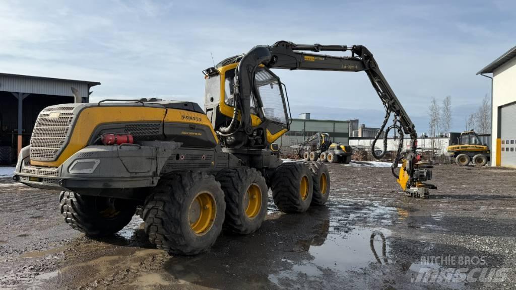 Ponsse SCORPION 8W Harvesterji