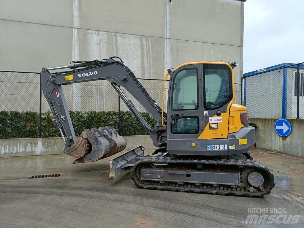 Volvo ECR 88 D Bagri na kolesih