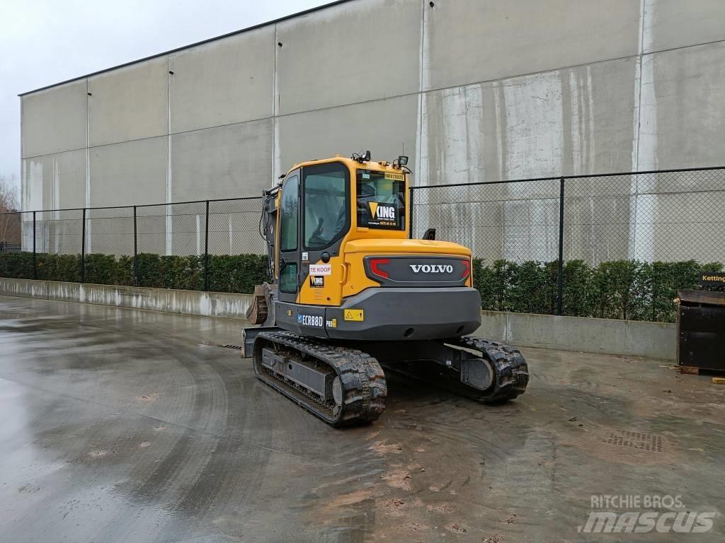 Volvo ECR 88 D Bagri na kolesih
