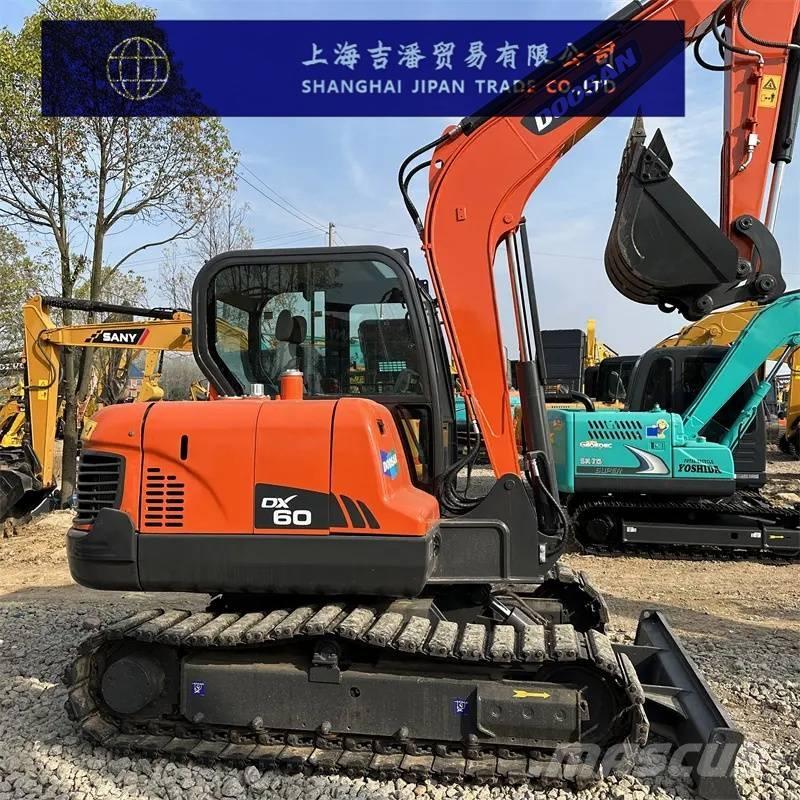 Doosan DX 60 Mini bagri <7t