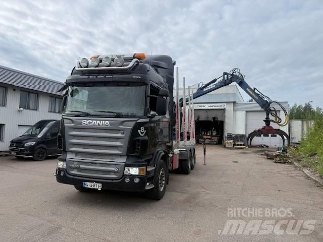 Scania R 560 Tovornjaki za hlode