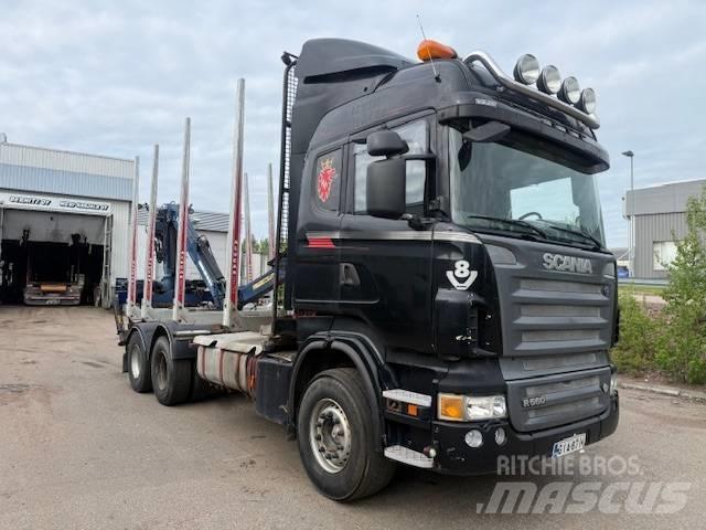 Scania R 560 Tovornjaki za hlode
