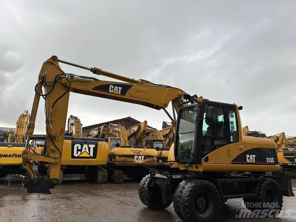 CAT M 313 C Bagri na kolesih