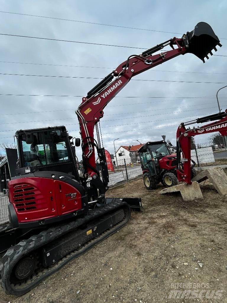 Yanmar Vio 57 Mini bagri <7t