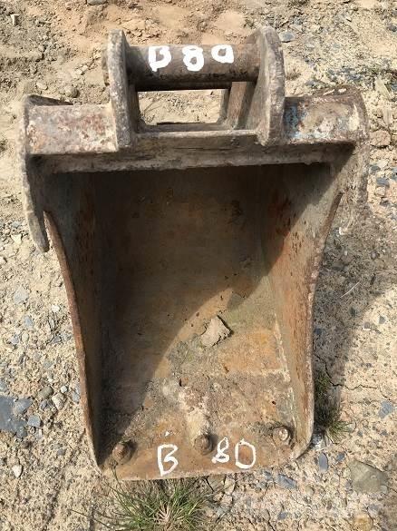  12 BUCKET, 30mm PINS Žlice