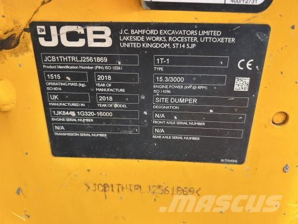JCB DUMPER 1T-1 Ne cestni demperji