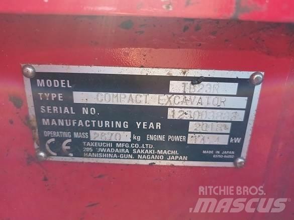 Takeuchi TB23R Drugo