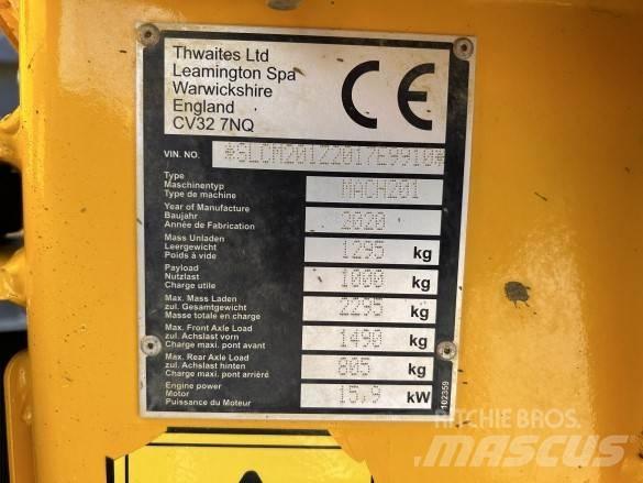 Thwaites MACH 201 Gradbeništvo - drugo