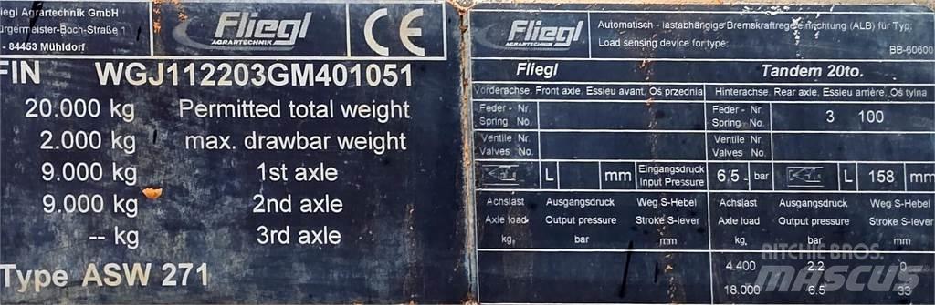 Fliegl Gigant ASW 271 Kiper prikolice