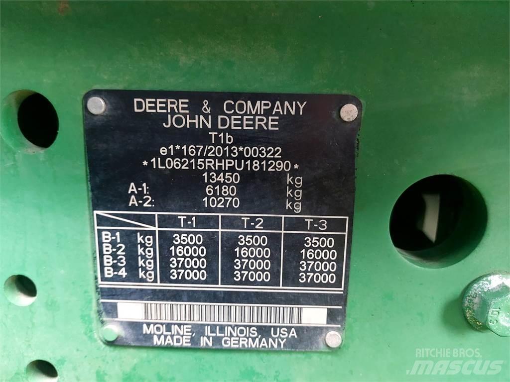 John Deere 6R 215 Traktorji