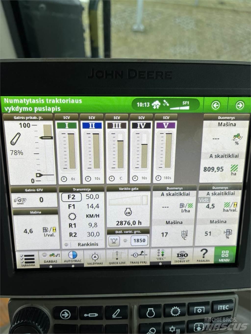 John Deere 8R410 Traktorji