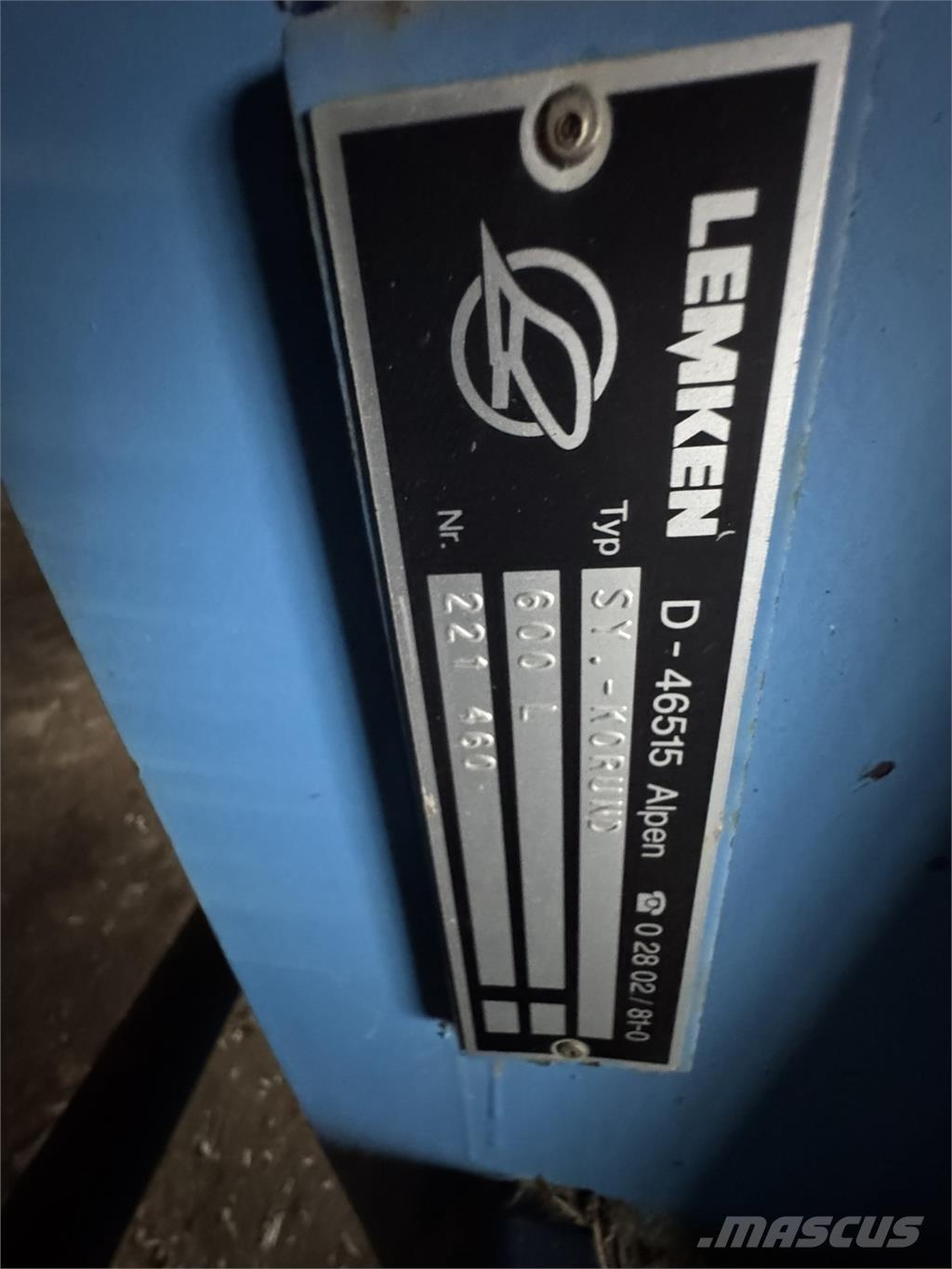 Lemken System-Korund Druga oprema za žetev krme