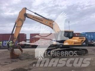 Hyundai HX220L Bagri goseničarji