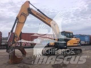Hyundai HX220L Bagri goseničarji