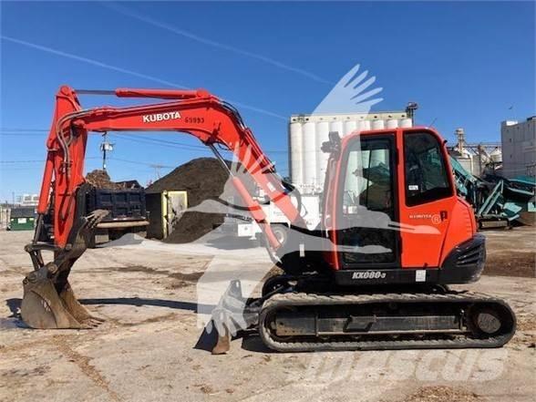 Kubota KX080-3 Bagri goseničarji