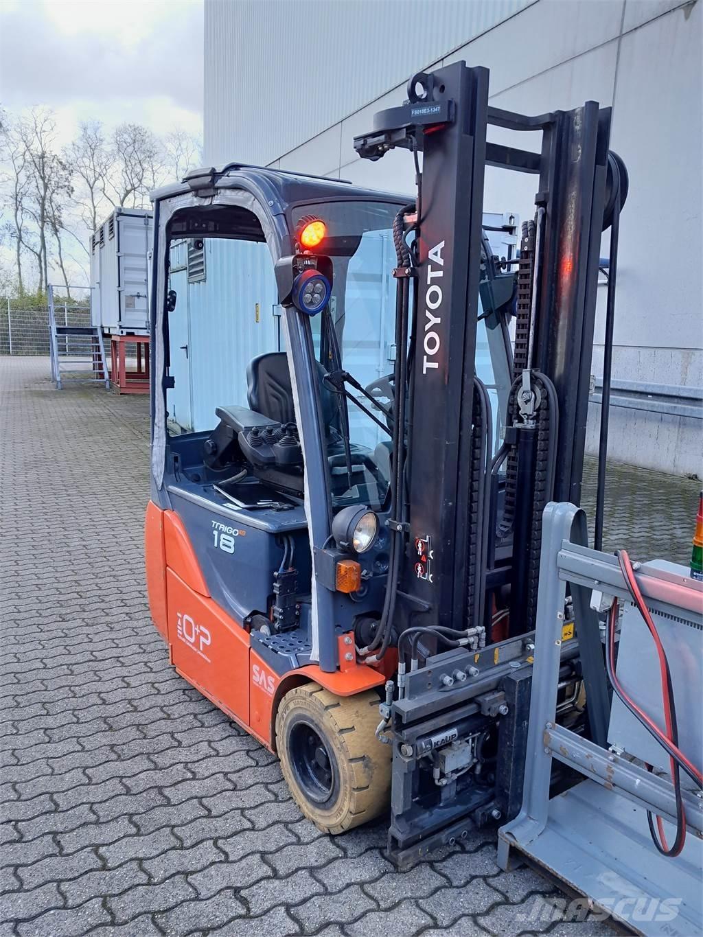 Toyota 8FBEKT18 Električni viličarji
