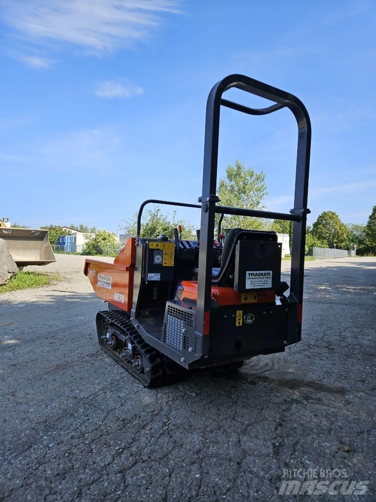 Kubota KC 70 Ne cestni demperji