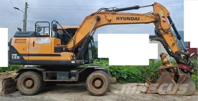 Hyundai HW 145 Bagri na kolesih