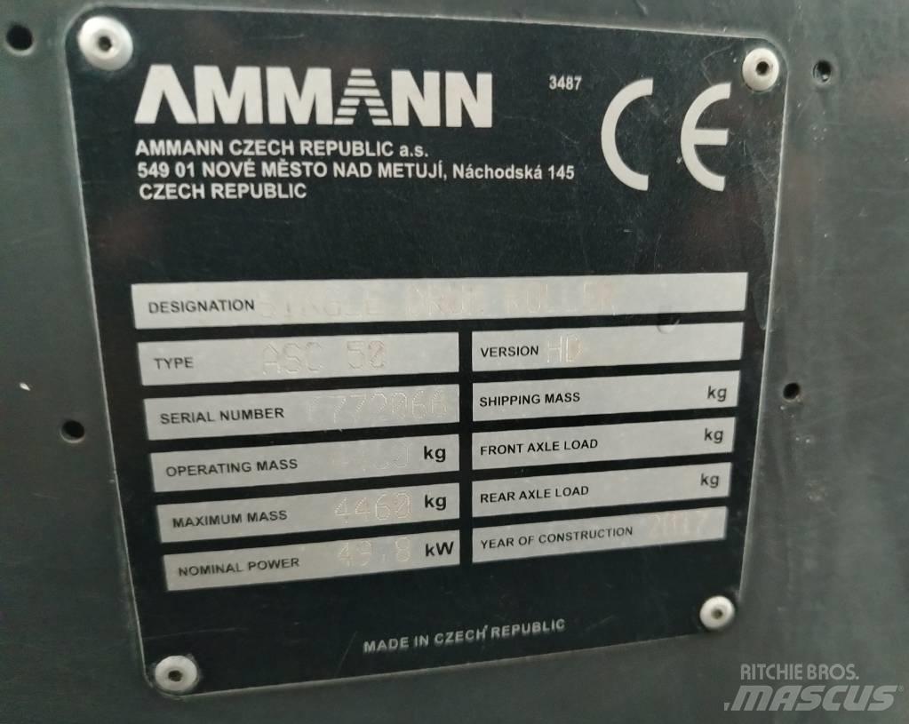 Ammann ASC 50 Enojni valjarji