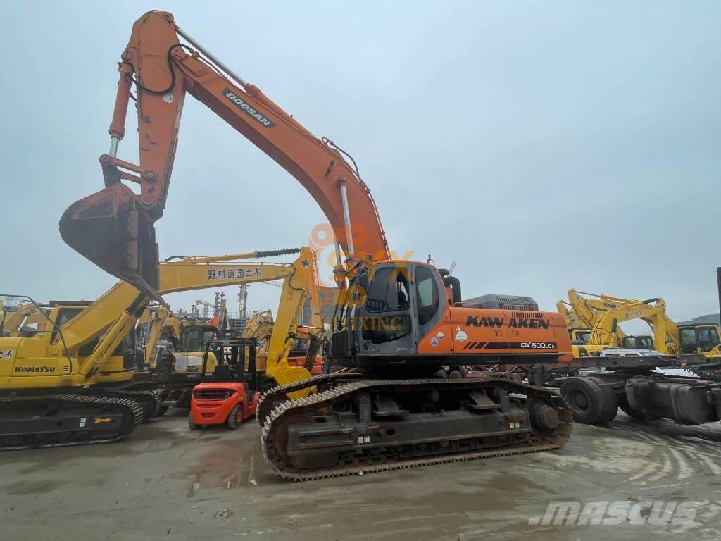 Doosan DX500 LCA Bagri goseničarji