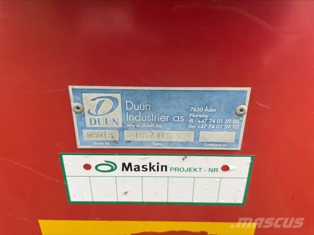 Duun TS 230 Snežne deske in plugi