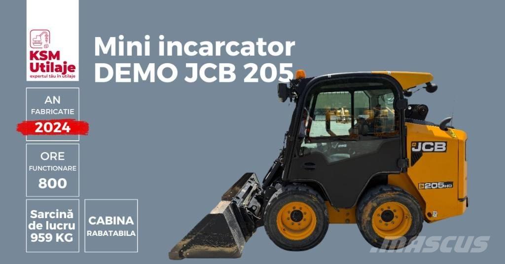 JCB 205 Skid steer mini nakladalci
