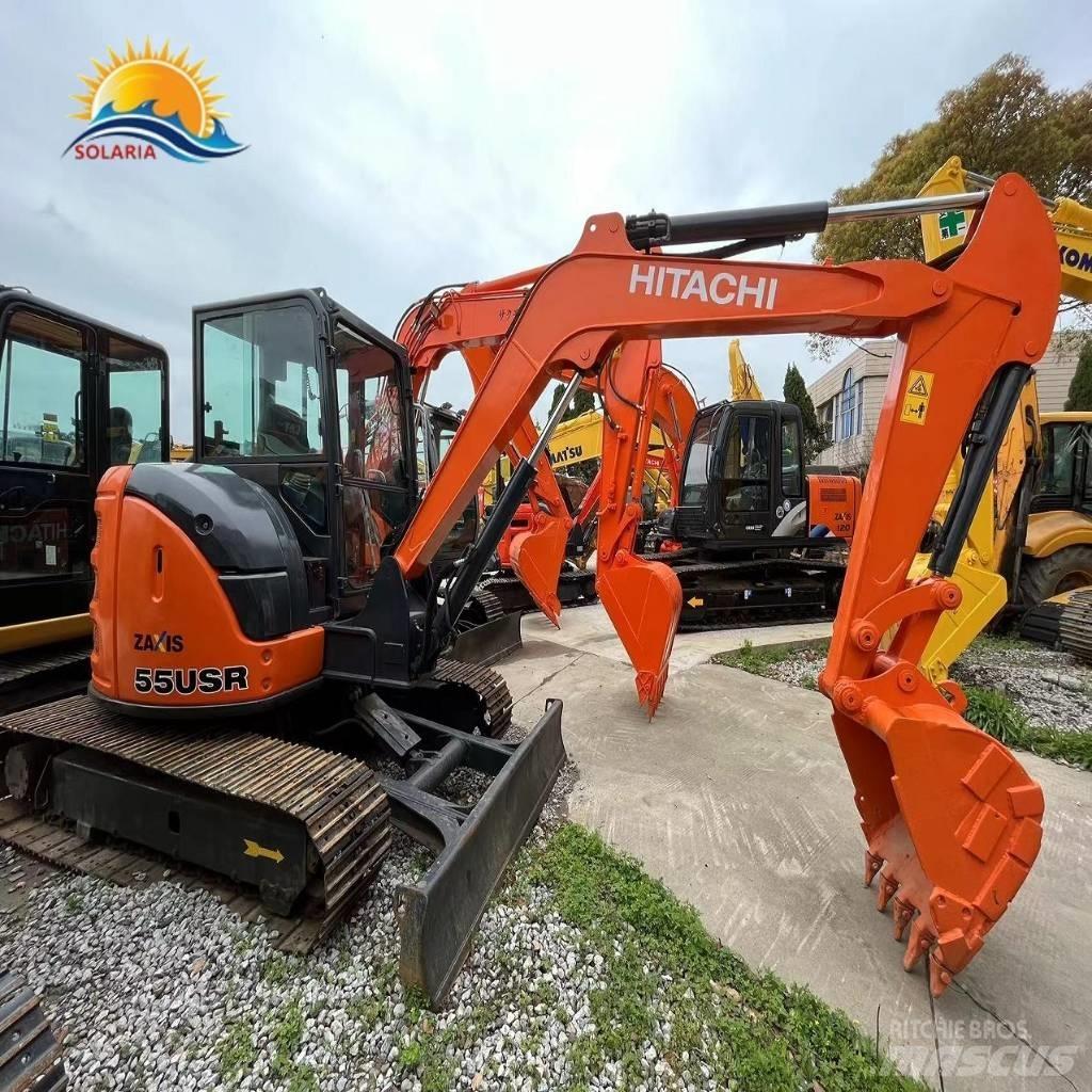 Hitachi zx55USR Mini bagri <7t