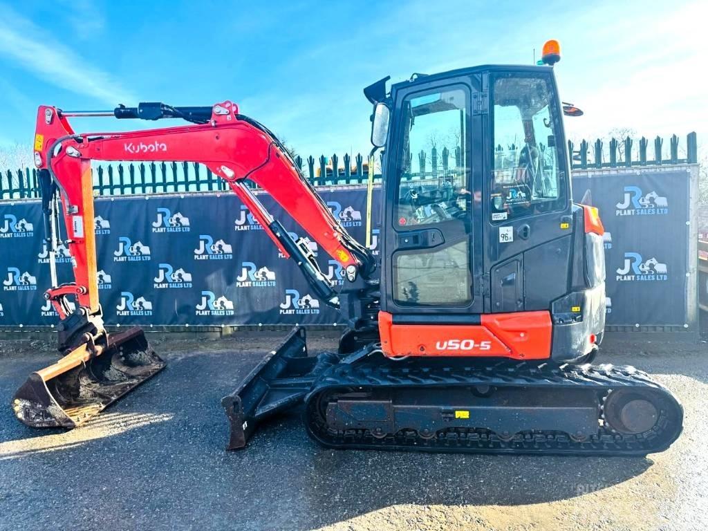 Kubota U50-5 Mini bagri <7t