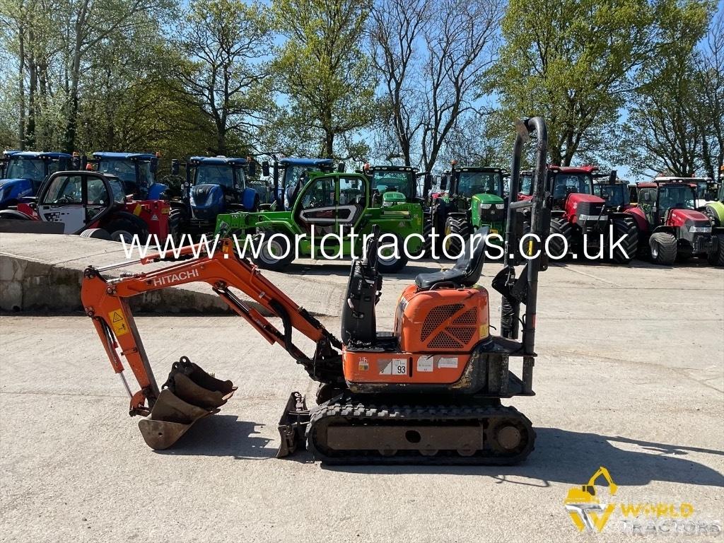 Hitachi ZX 10U Mini bagri <7t