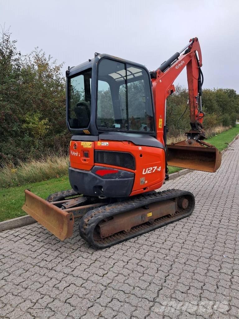 Kubota U27-4 GL HI Mini bagri <7t