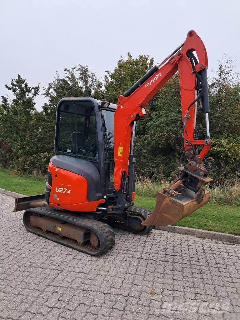 Kubota U27-4 GL HI Mini bagri <7t
