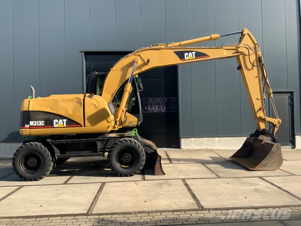 CAT M 313 C Bagri na kolesih