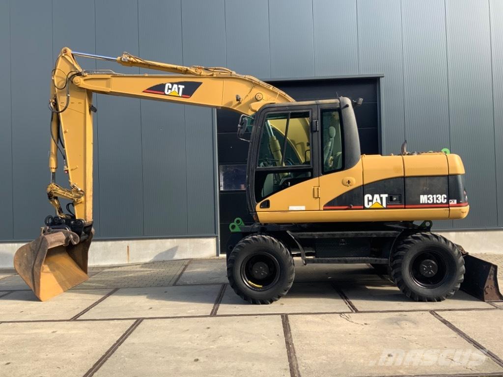 CAT M 313 C Bagri na kolesih