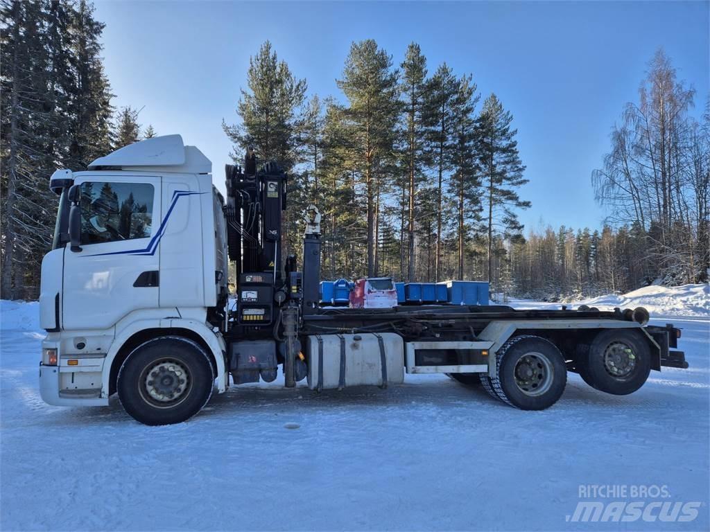 Scania R420 Tovornjaki z žerjavom